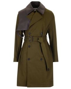 Loewe Belted Double-Breasted Trench Coat