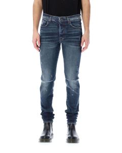 Amiri Slash Distressed Skinny Jeans