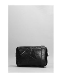 Star Bag Shoulder Bag In Black Leather