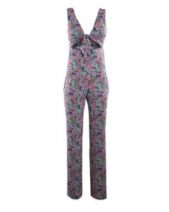 Chiara Ferragni Floral-Printed Sleeveless Jumpsuit