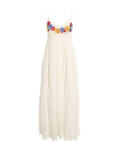 Embroidered Broderie Anglaise dress