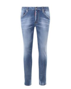 Dsquared2 Logo Patch Mid-Rise Skinny Jeans