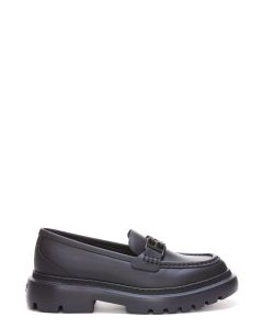 Bally Logo-Plaque Slip-On Loafers
