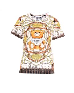 Moschino Teddy Bear Printed Crewneck T-Shirt