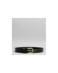 Kaneh Belts In Black Leather