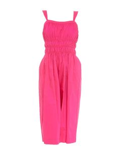 Pinko Ruched Wide-Leg Jumpsuit