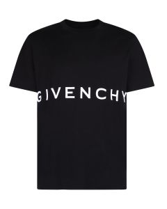 Givenchy 4G Logo Embroidered T-Shirt
