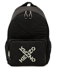 Kenzo Sport Logo Printed Backpack