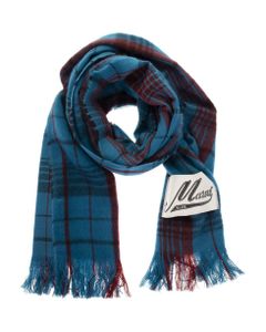 Checked Scarf In Virgin Wool
