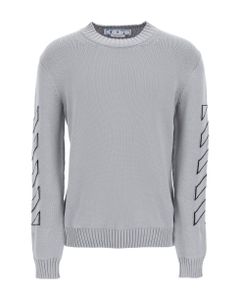 Diag Arrows Cotton Sweater