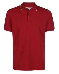 Brunello Cucinelli Short-Sleeved Polo Shirt