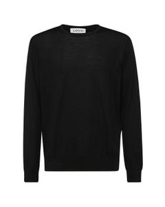 Lanvin Long-Sleeve Crewneck Sweater