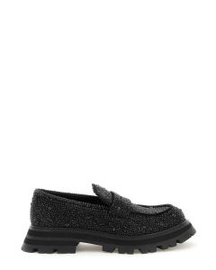 Alexander McQueen Embellished Slip-On Chunky Loafers