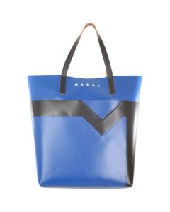 North South Open Tote Bag W/