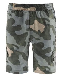 C.P. Company High Waist Camouflage Printed Shorts