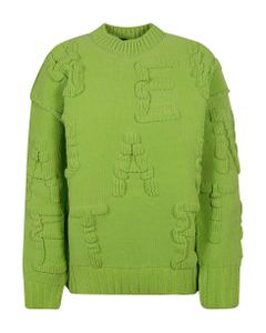 Alphabet Chenille Sweater