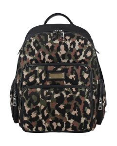 Dolce & Gabbana Printed Zipped Backpack