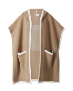 Burberry Batwing Sleeved Hooded Cape