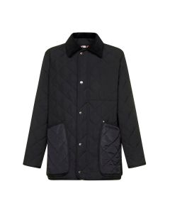 Burberry Quilted Long Sleeved Buttoned Jacket