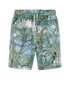 Amiri Floral Aloha Printed Drawstring Shorts