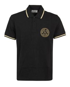 Versace Jeans Couture Logo Printed Polo Shirt