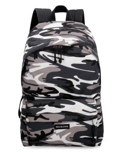 Balenciaga Explorer Camouflage Print Backpack
