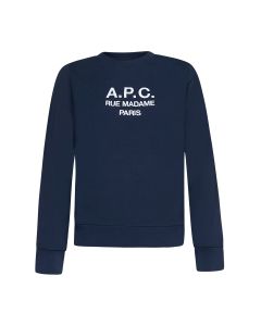A.P.C. Logo Detailed Crewneck Sweatshirt
