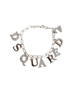 Dsquared2 Letter Charm Chain Bracelet