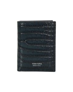 In This Leather Wallet Tom Ford Features The Distinctive T Line Design