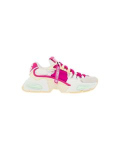 Dolce & Gabbana Woman's Mix Of Materials Air Master Multicolor Sneakers