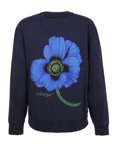 Kenzo Floral Printed Crewneck Sweatshirt