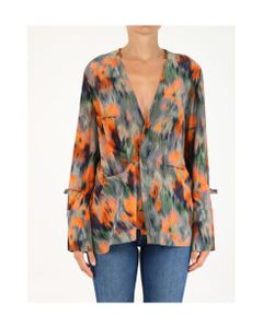 Shirt With Abstract Pattern