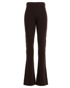 Tom Ford Flared Ribbed Waist Knitted Trousers