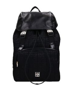 4g Light Backpack In Black Cotton