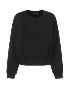 Dolce & Gabbana Logo-Embossed Round Neck Sweatshirt
