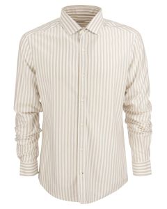 Brunello Cucinelli Striped Button-Up Shirt