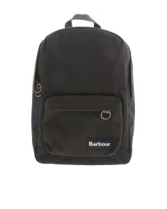 Barbour Logo Patched Backpack
