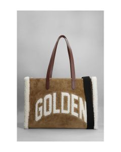 California Bag Tote In Leather Color Suede
