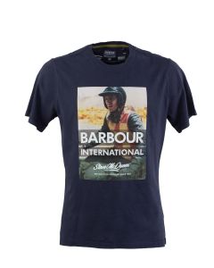 Barbour Logo Printed Short-Sleeved T-Shirt