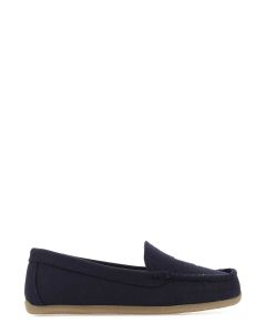 Polo Ralph Lauren Logo Embroidered Slip-On Loafers