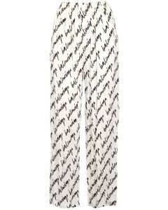 Balenciaga New Scribble Pyjama Trousers
