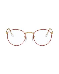 Rx3447v Red On Legend Gold Glasses