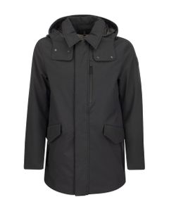 Barrow Mac Soft Shell Jacket With Removable Hood