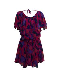 Isabel Marant Woman's Amelie Multicolor Silk Dress