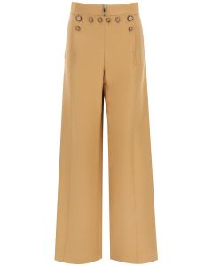 Burberry Twill Sailor Trousers