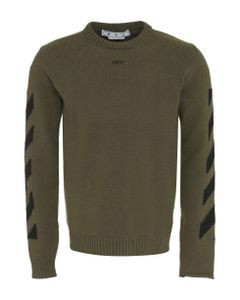 Diag Cotton-blend Sweater