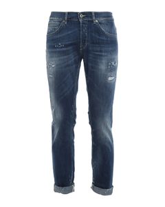 George faded stretch jeans