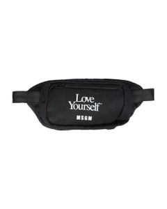 Love Yourself Print Belt Bag