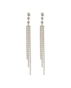 Isabel Marant Woman's Drop Earrings With Applied Crystals
