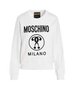 Moschino Logo Printed Crewneck Sweatshirt